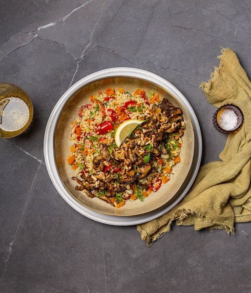 Photo of Exotic Mushroom Tabbouleh