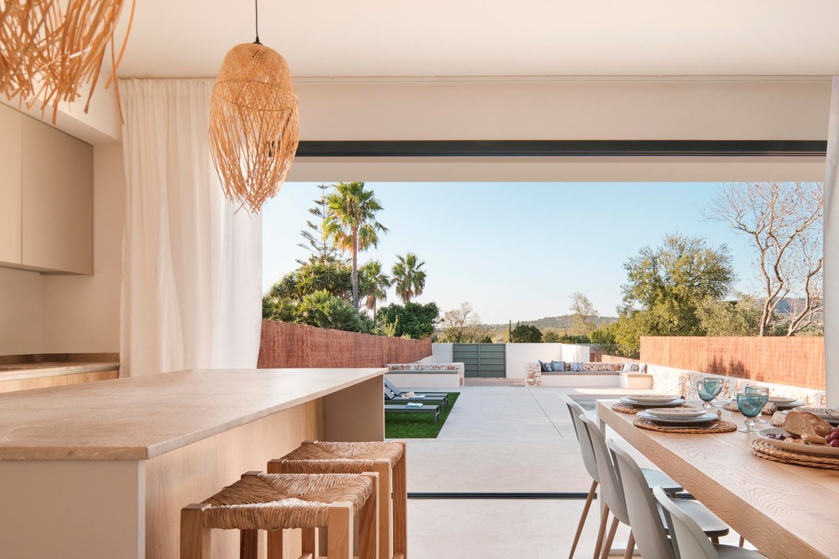 Villa Sa Caseta Santanyi con piscina y vistas