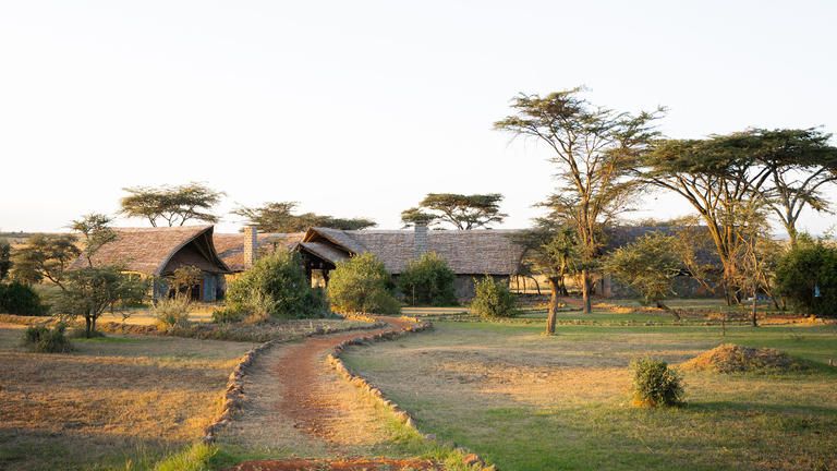 Naboisho Camp - Main Area Exterior