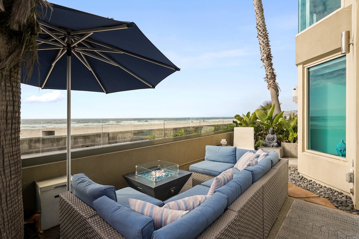 Private, Oceanfront Ground Floor Condo w/ Fire Pit gallery image 2