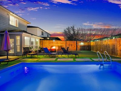 15 Beds | Pool | Game Room | Firepit | Grill | Bar