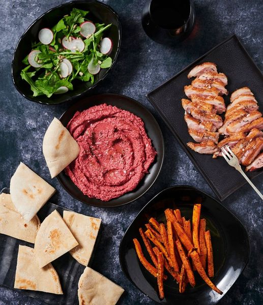 Photo of Duck & Moroccan Beet Labneh
