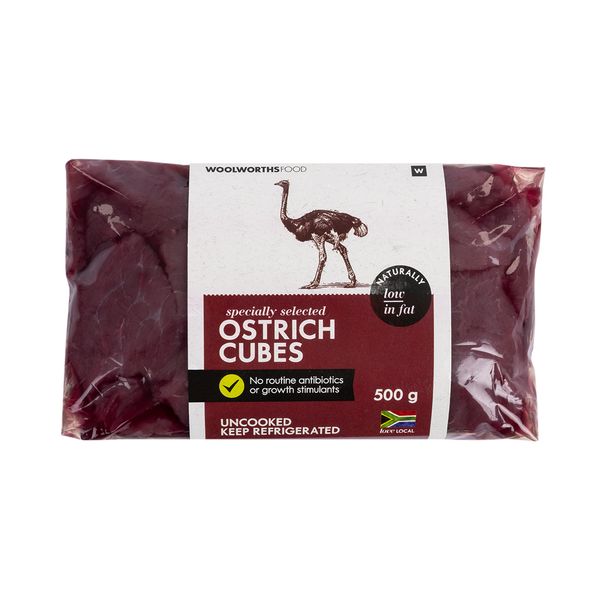 Photo of Ostrich Cubes 500 g