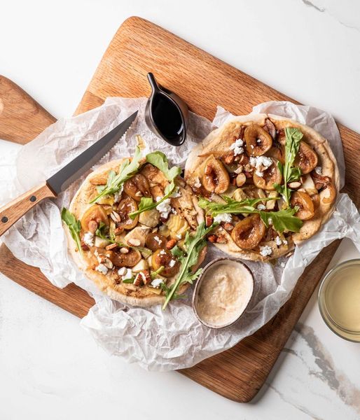 Photo of Vegetarian Fig & Artichoke Pitas