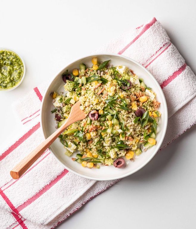 Photo of Spring Pesto & Couscous Bowl