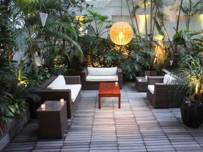 Big green terrace in Copacabana !