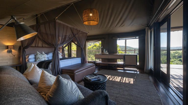 Amakhala HillsNek Safari Camp Family Tent