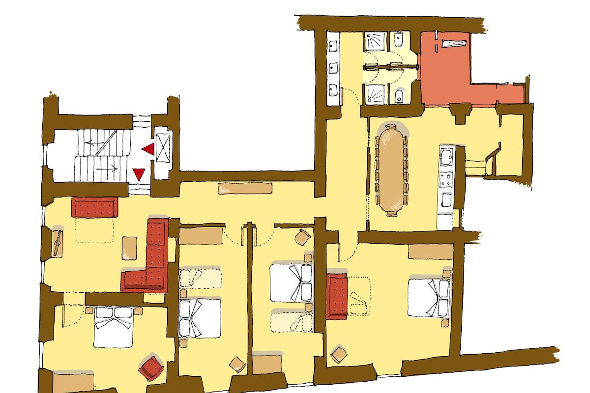 Spacious apartment in the heart of Rome gallery image 5