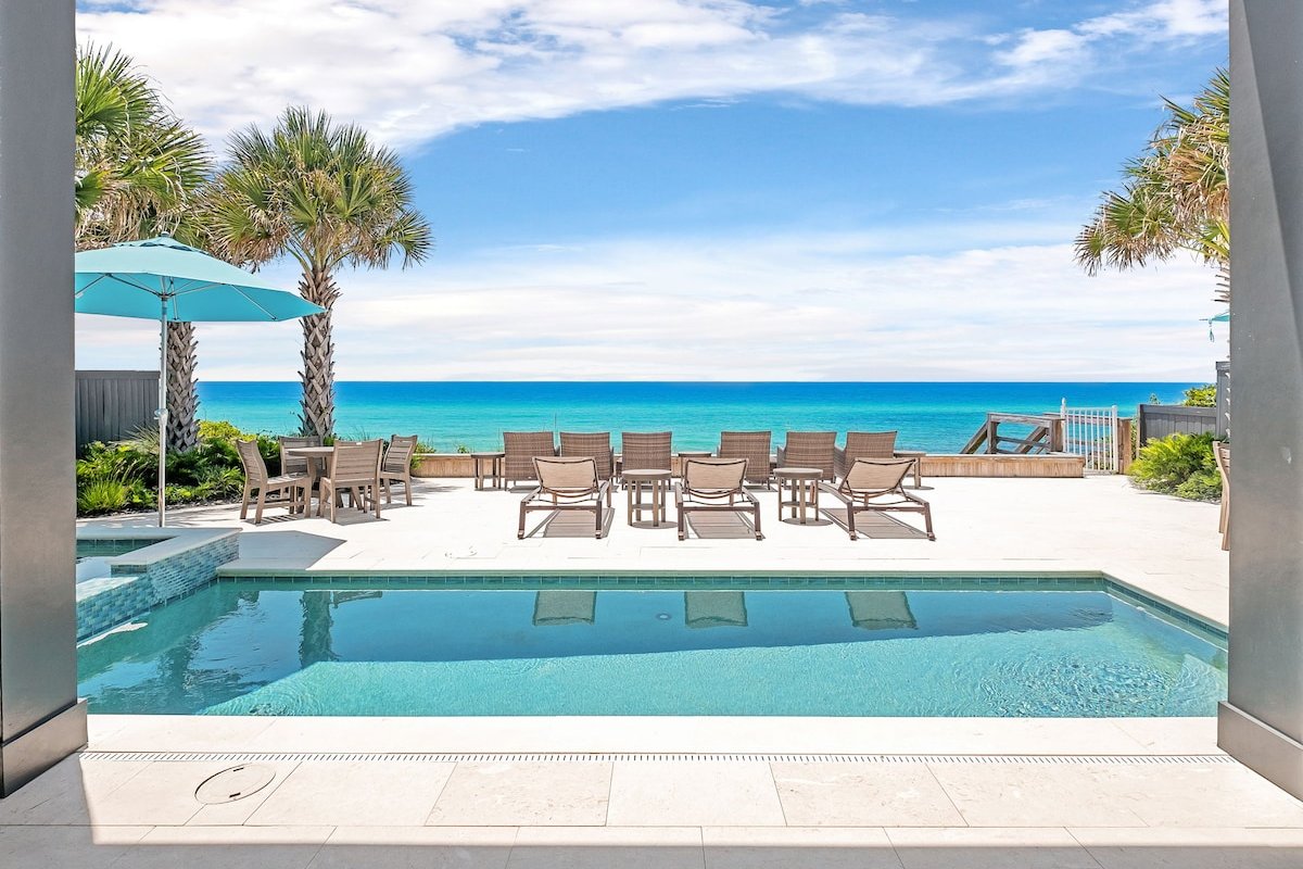 Seaside Serenity|Gulf Front|Private Beach