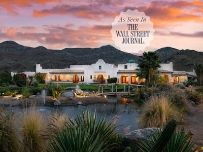 The Pond Estate | Sleeps 20 | 12 Acre Desert Oasis