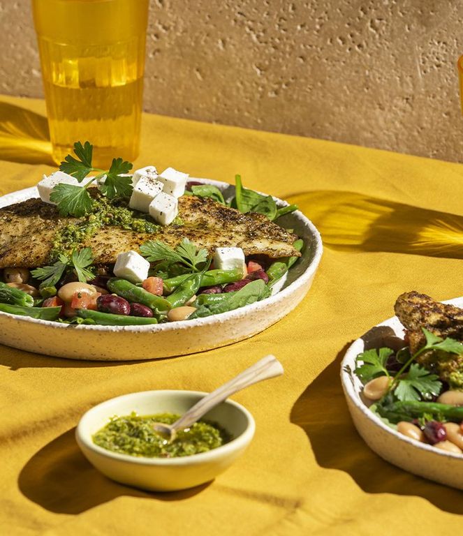 Photo of Basa & Three Bean Salad