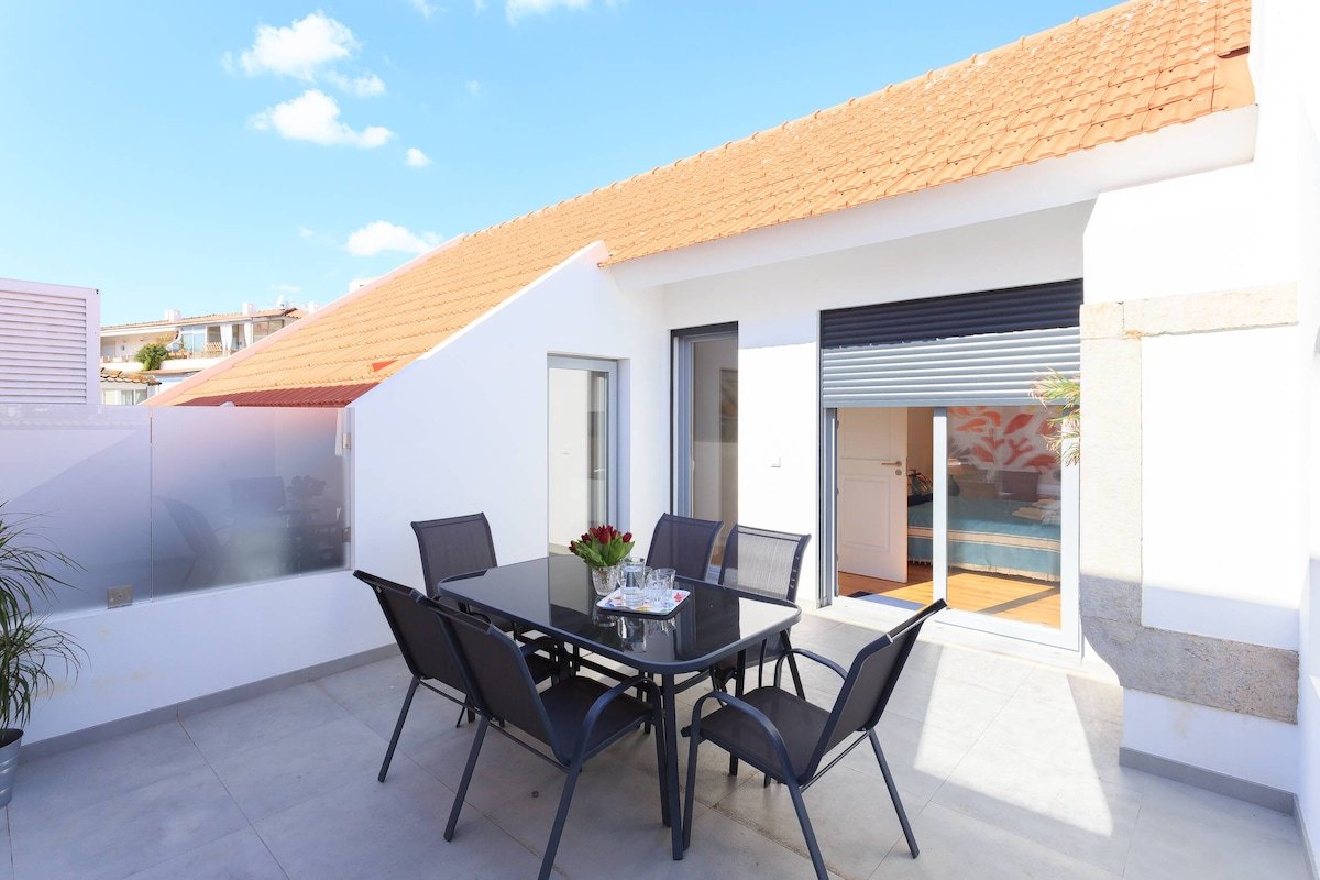 Appartement 120m2 Cascais, T3, terrasse au sud gallery image 4