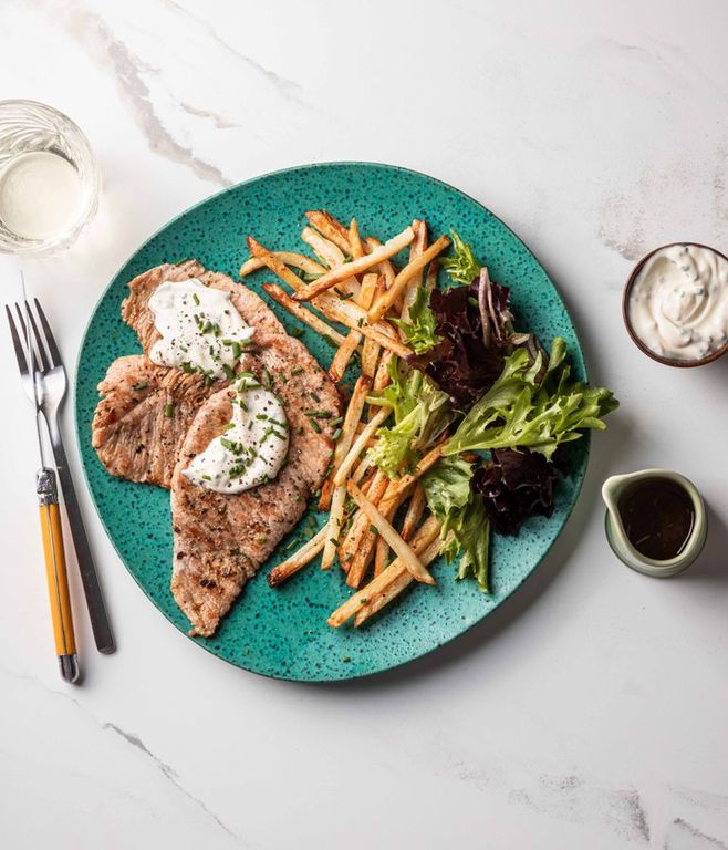 Photo of Lemon & Herb Pork Schnitzel