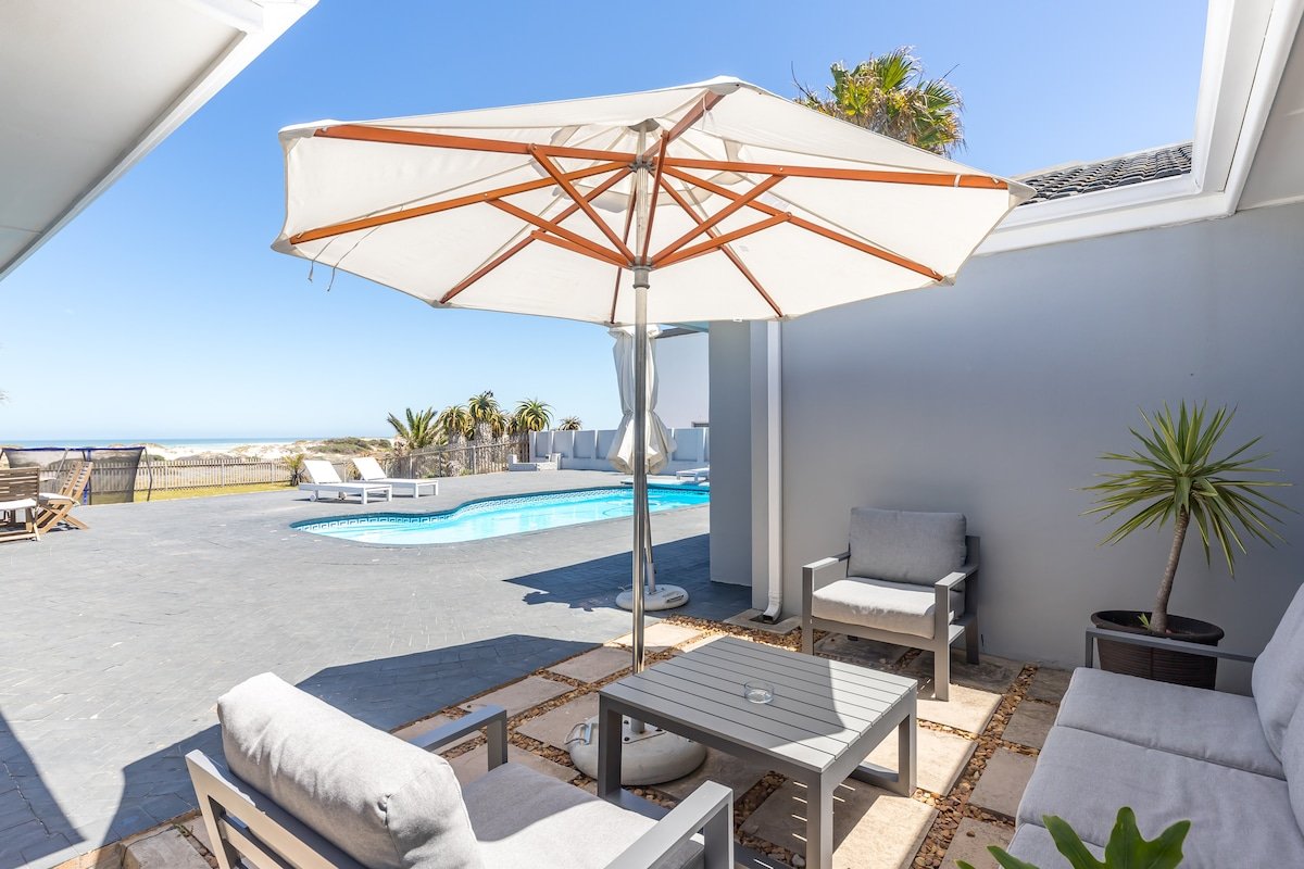Beachfront Villa with Pool, Braai & 1-Min to Beach gallery image 2