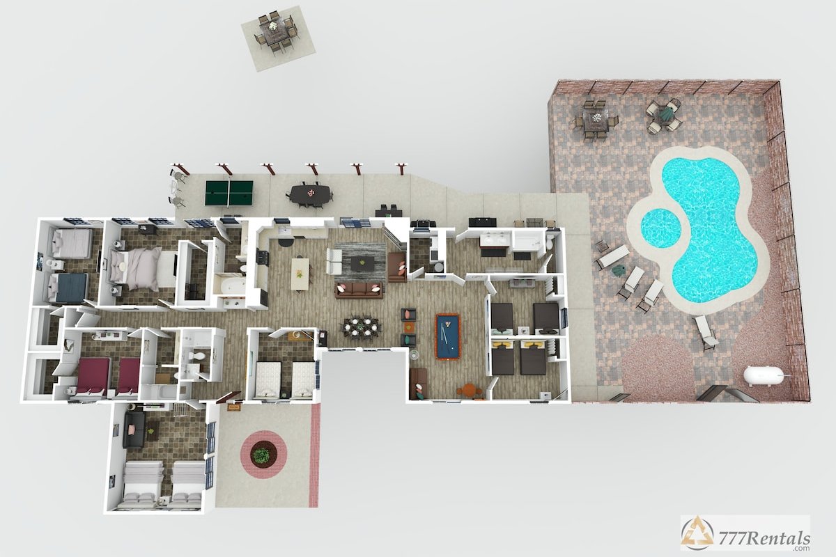 777Rentals – 7BR/4BA – Southwest Estate gallery image 4