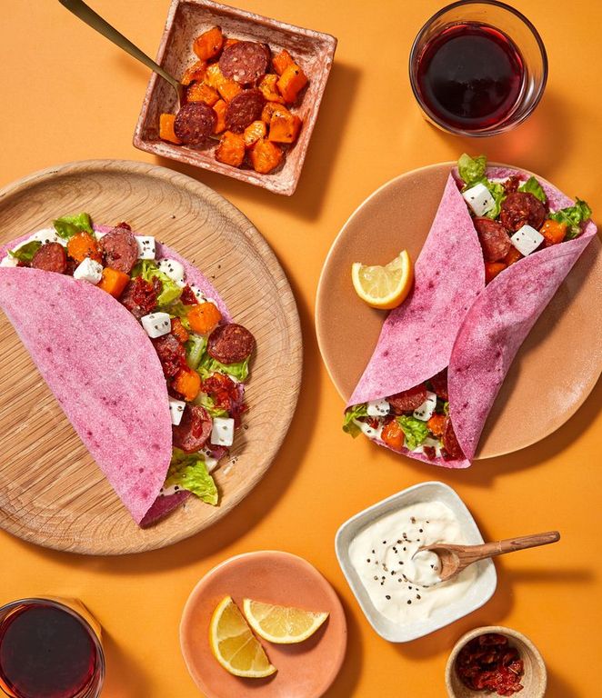 Photo of Chorizo & Butternut Wrap