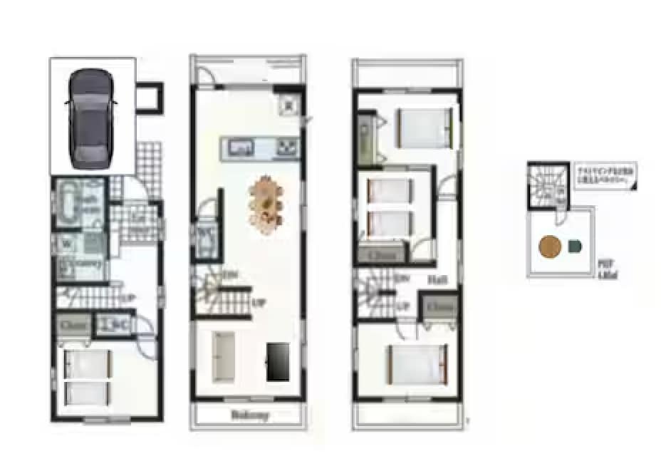 SCD155 八铁贯城，瞬达商圈景点。大墅舒居，尽揽池袋繁华。 gallery image 3