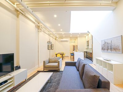 Completely redone 4 bedroom + 2 bath loft 1