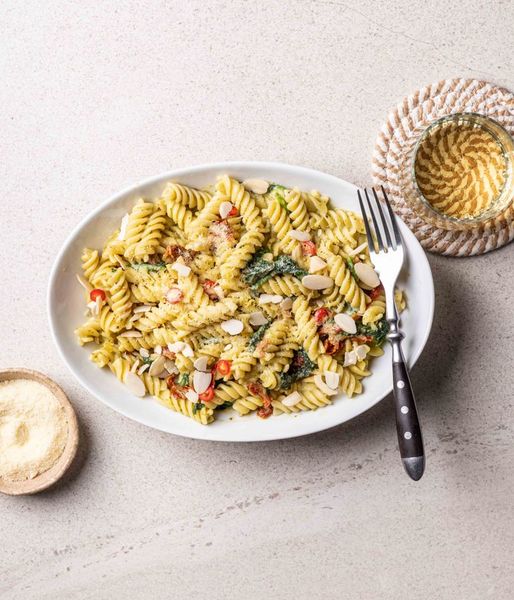 Photo of Creamy Pesto Pasta