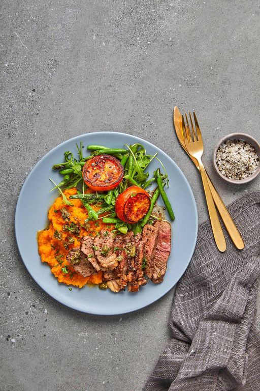 Photo of In-A-Flash Steak & Mash