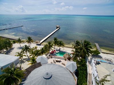 8BR on beach: private pool, views!