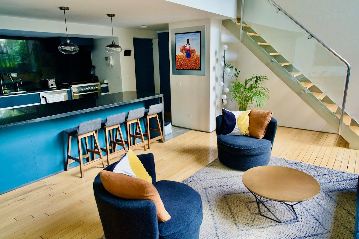 Stunning Condesa Apartment with Private Terrace gallery image 2