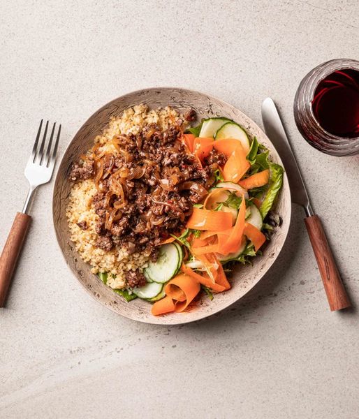 Photo of Sweet Chilli Beef Bulgur Bowl