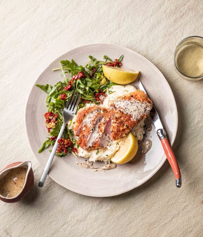 Photo of Crumbed Pork Kassler & Lush Mash