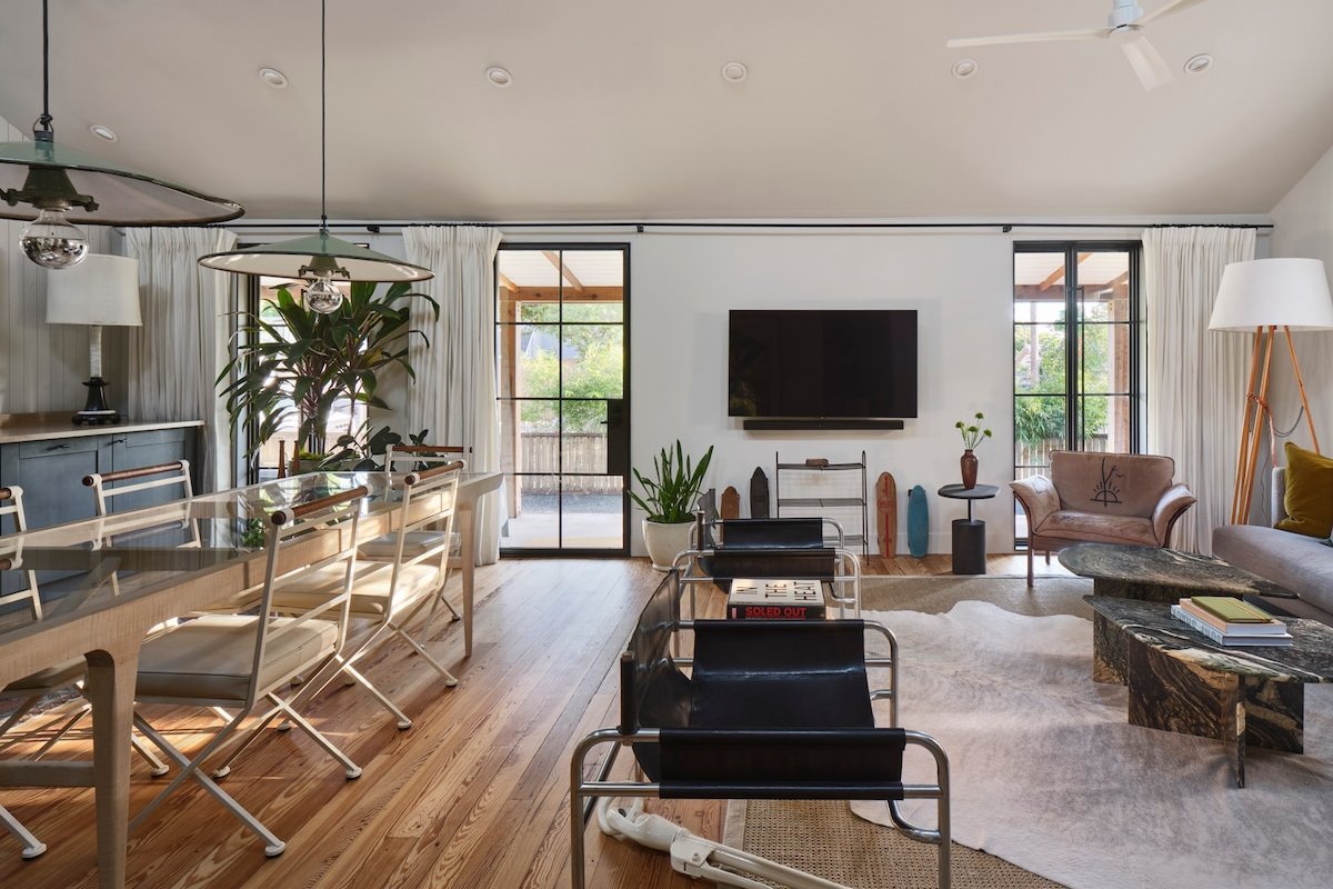 Zephyr House: Hip Bungalow + Pool in East ATX gallery image 2