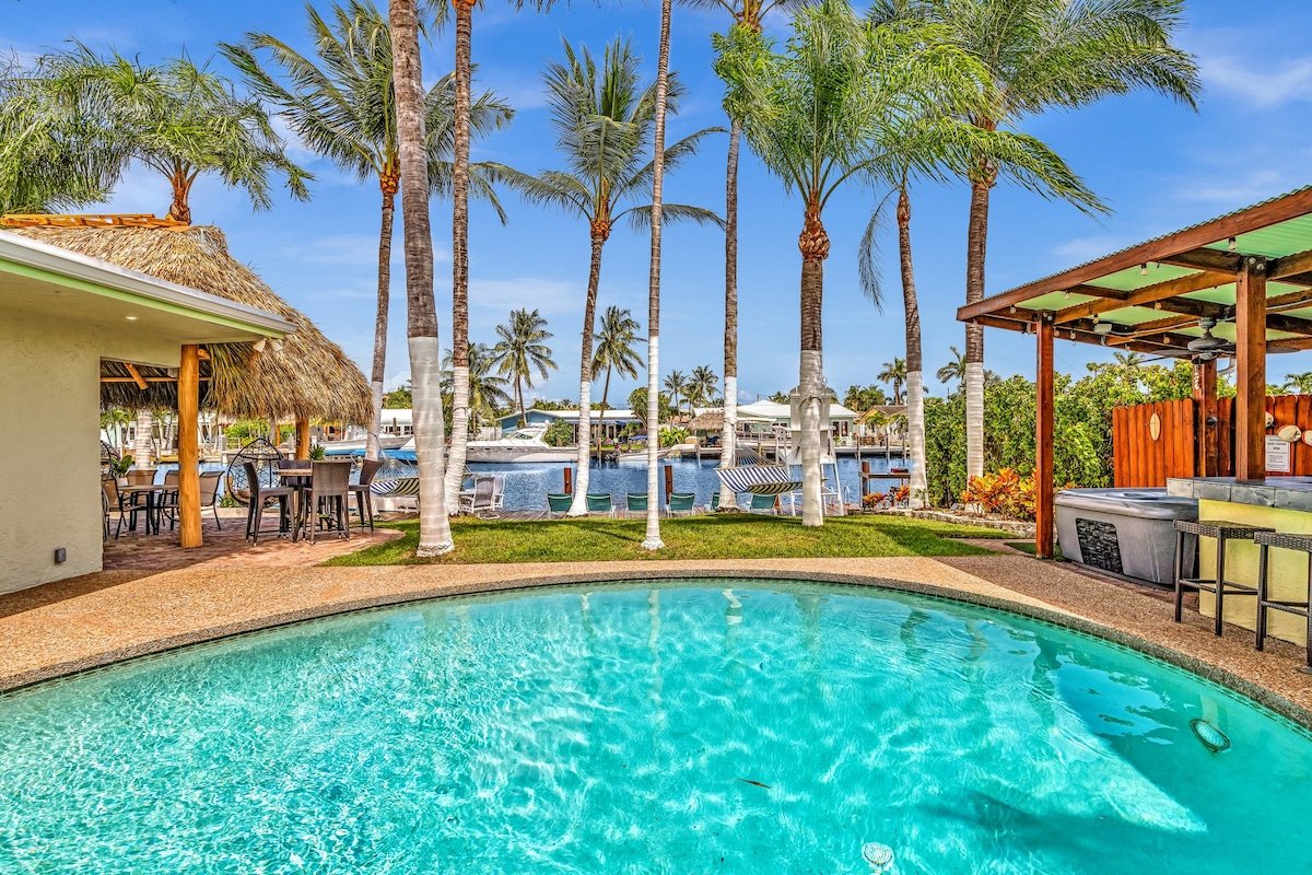 Tropical Resort! 1mi BEACH+HTD Pool+SPA+Boat Rntl! gallery image 5