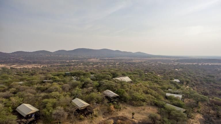 Camp Aerial view