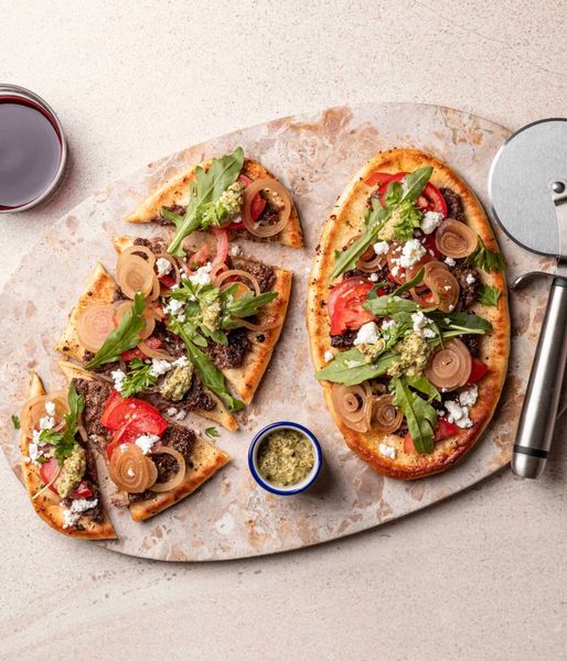 Photo of Smashed Beef Flatbread