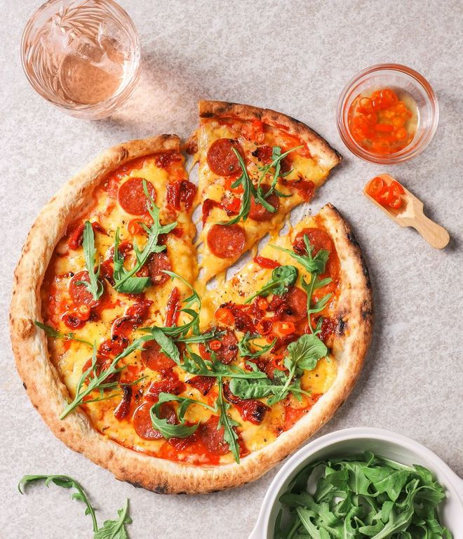 Photo of Chorizo & Sun-dried Tomato Pizza
