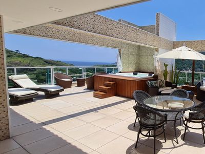 Cobertura Alto Padrão Vista Única Jacuzzi Sauna