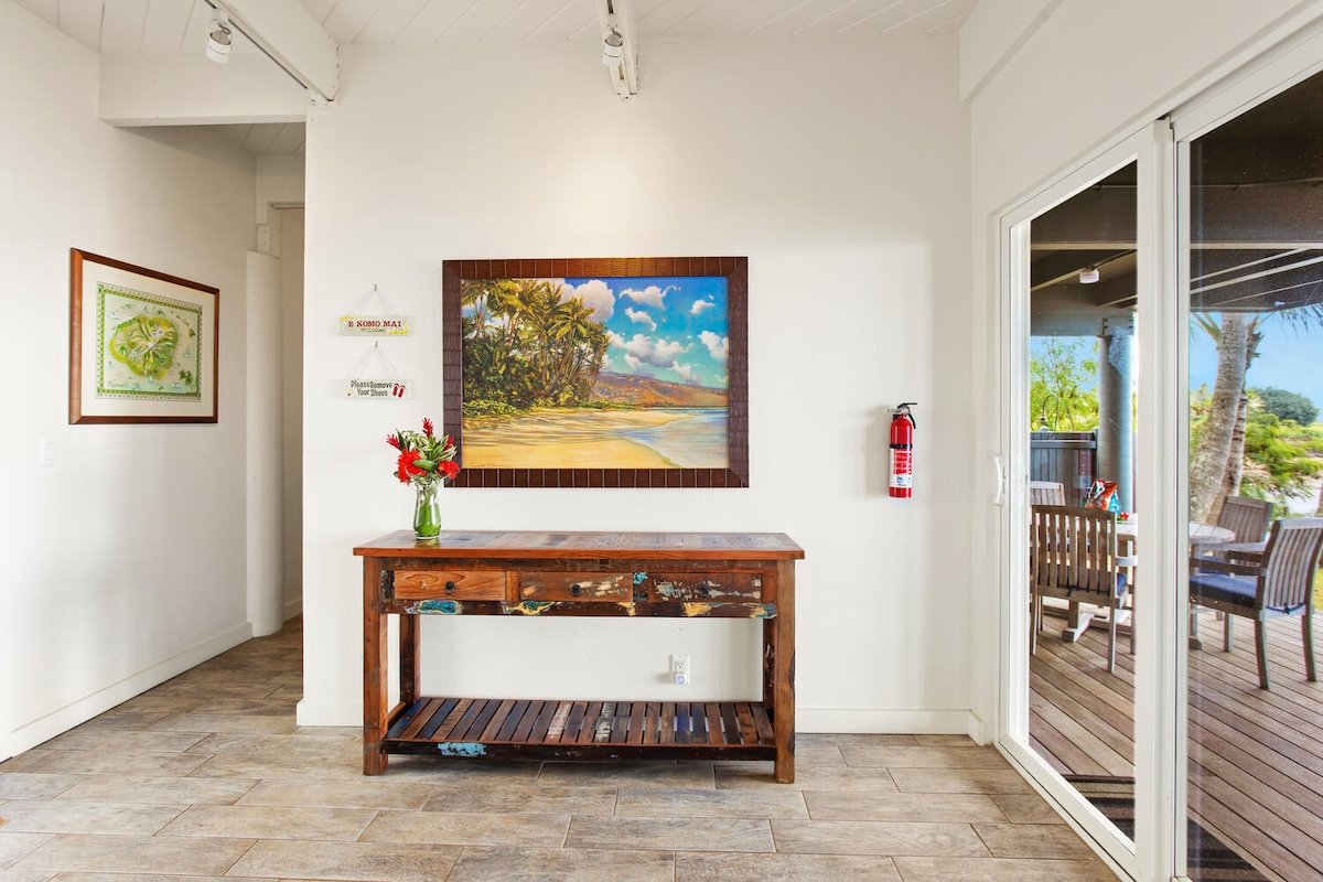 Kauai Bay House, Ocean Front, AC gallery image 5