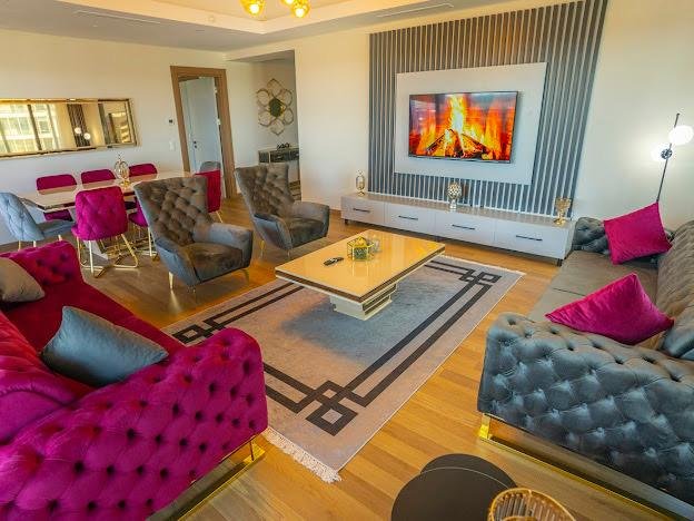 Ultra Lüks, 8 Kişi Kapasiteli, Geniş Balkonlu 4+1 gallery image 2