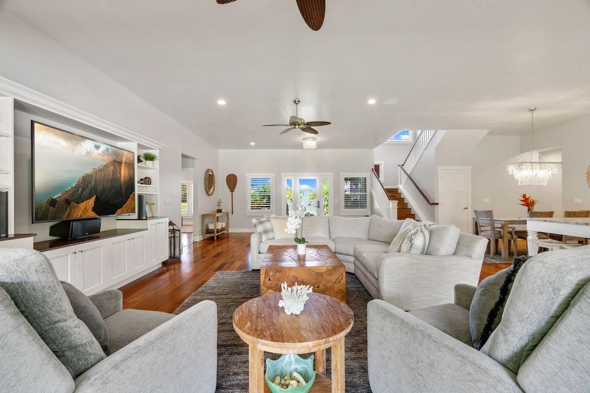 Nani Hale – 4 Bedroom. Pool AC Sunny Poipu. gallery image 3