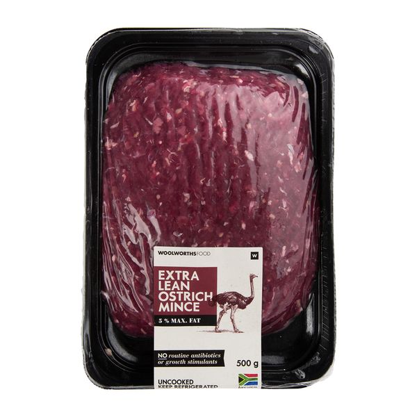 Photo of Ostrich Extra Lean Mince 500 g