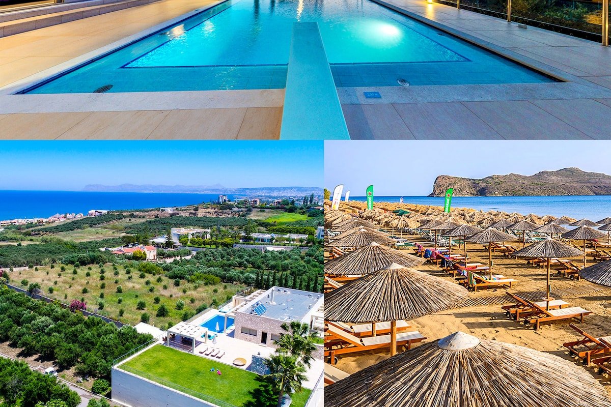 Walk to Beach (850m) / Heated Pool / Sleeps 14 gallery image 2