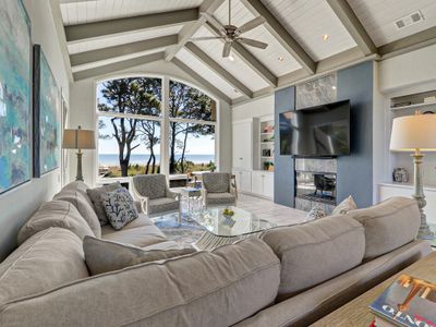 Spectacular Oceanfront home with huge windows