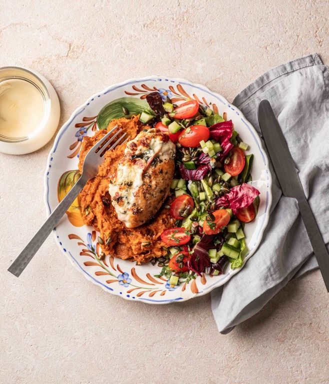 Photo of Spinach-stuffed Chicken