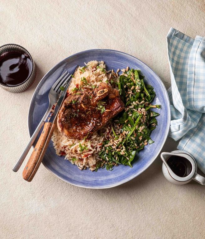 Photo of Lamb Chop & Sun-dried Tomato Rice