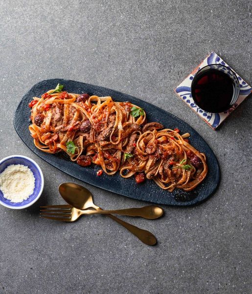 Photo of Beef Arrabiata Pasta