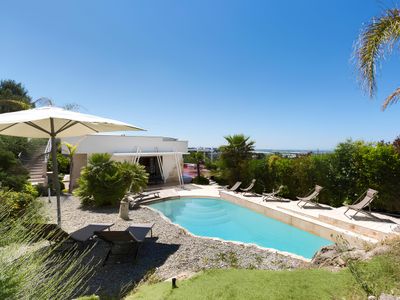 Piscina privata e vista mare panoramica