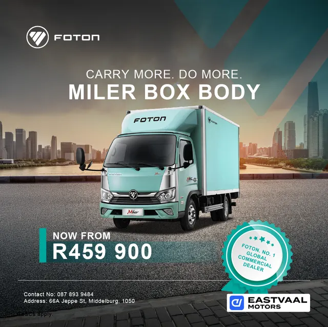 Foton Miler box body