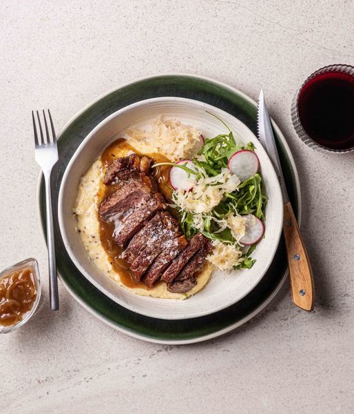 Photo of German-Style Beef & Creamy Polenta