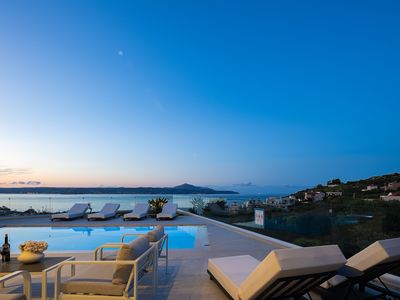 Kalyves Royal Villa | Free*heated pool,gym&seaview