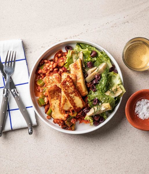 Photo of Mediterranean Tomato & Grilled Halloumi