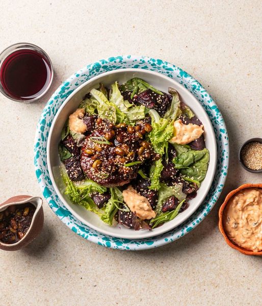 Photo of Gochujang Bunless Beef Burger