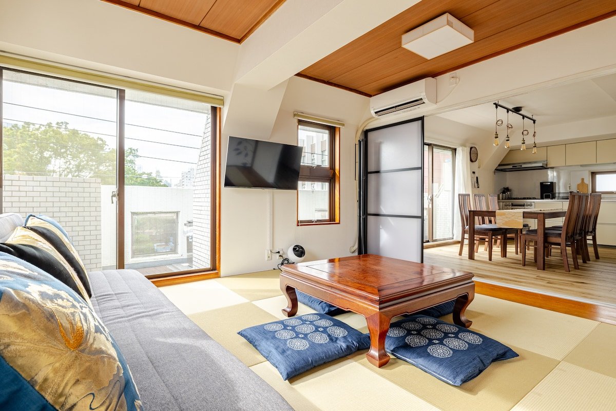 圧巻眺望バルコニー/ペントハウス・メゾネット/専用ジム付/88㎡/8名/メトロ駅徒歩5分/新宿10分 gallery image 3